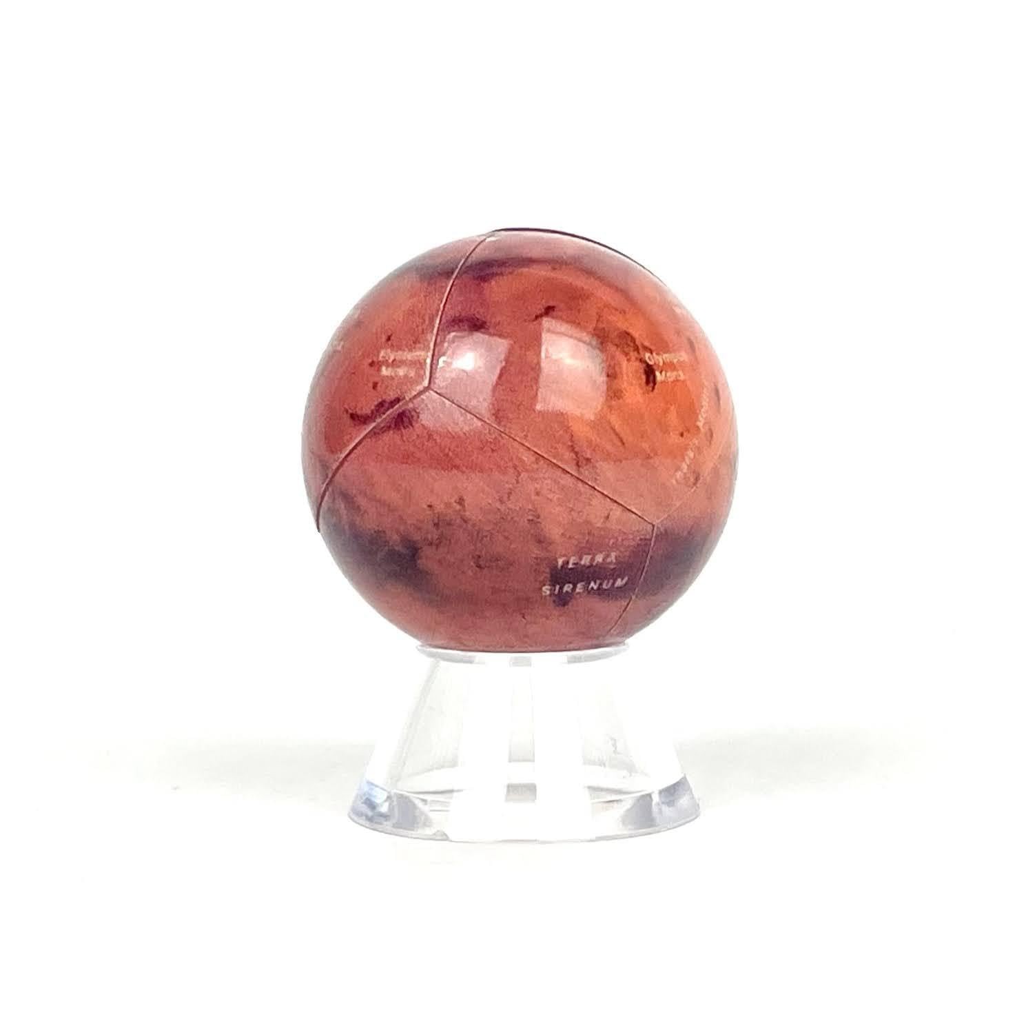 Mars globe - Snapspheres mini-globe 1.58"