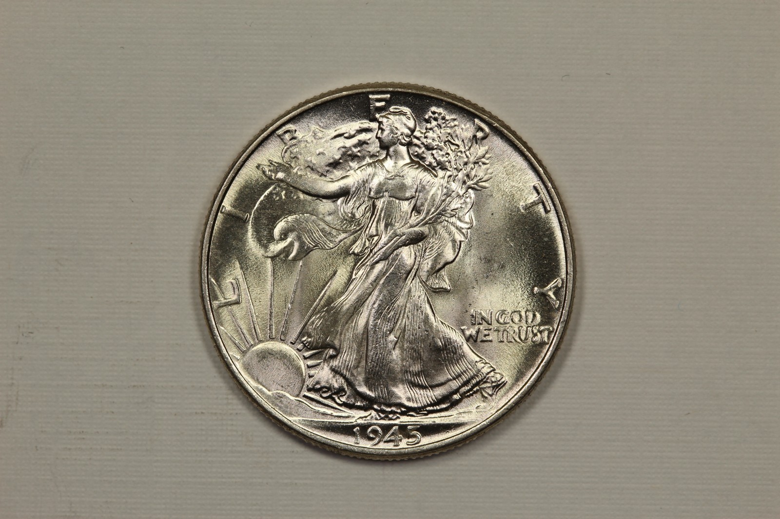 1945 Walking Liberty Half Dollar
