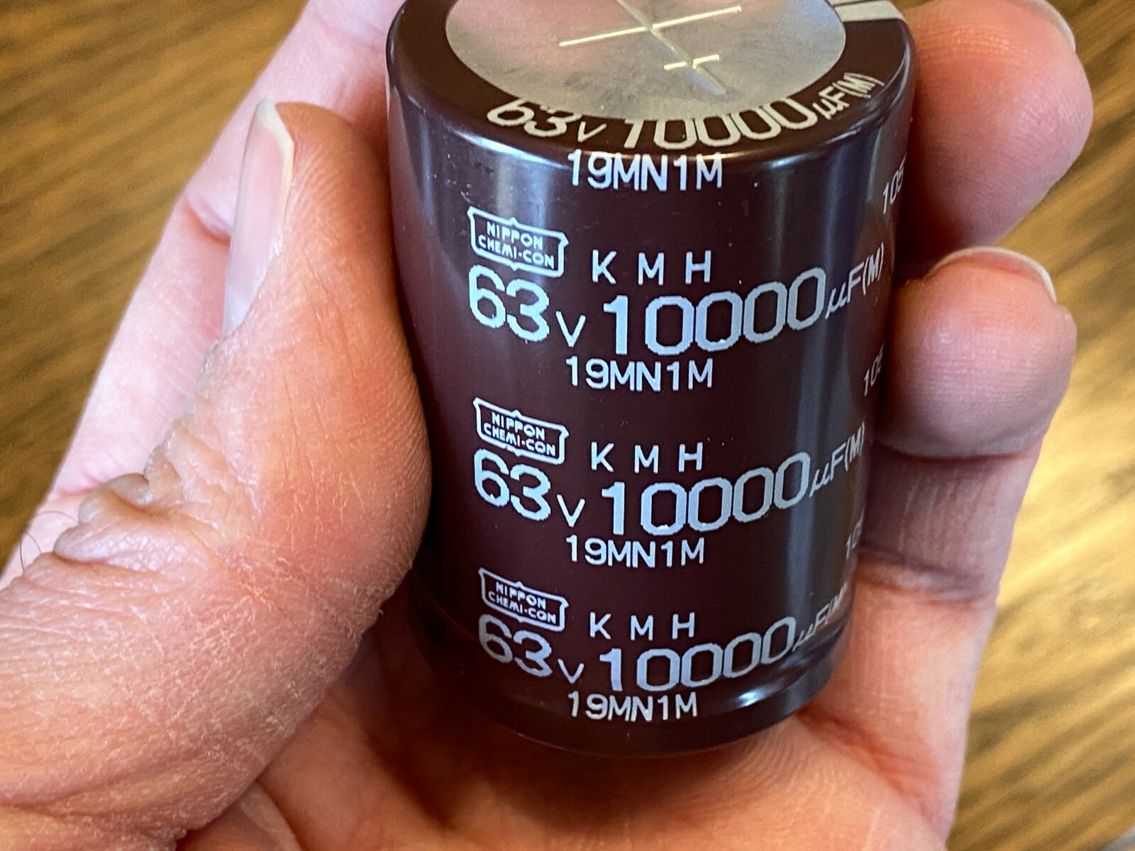 2 Replacement Main Filter Capacitors Marantz 2235 Chemi-Con 10000 uf 63v 35mm