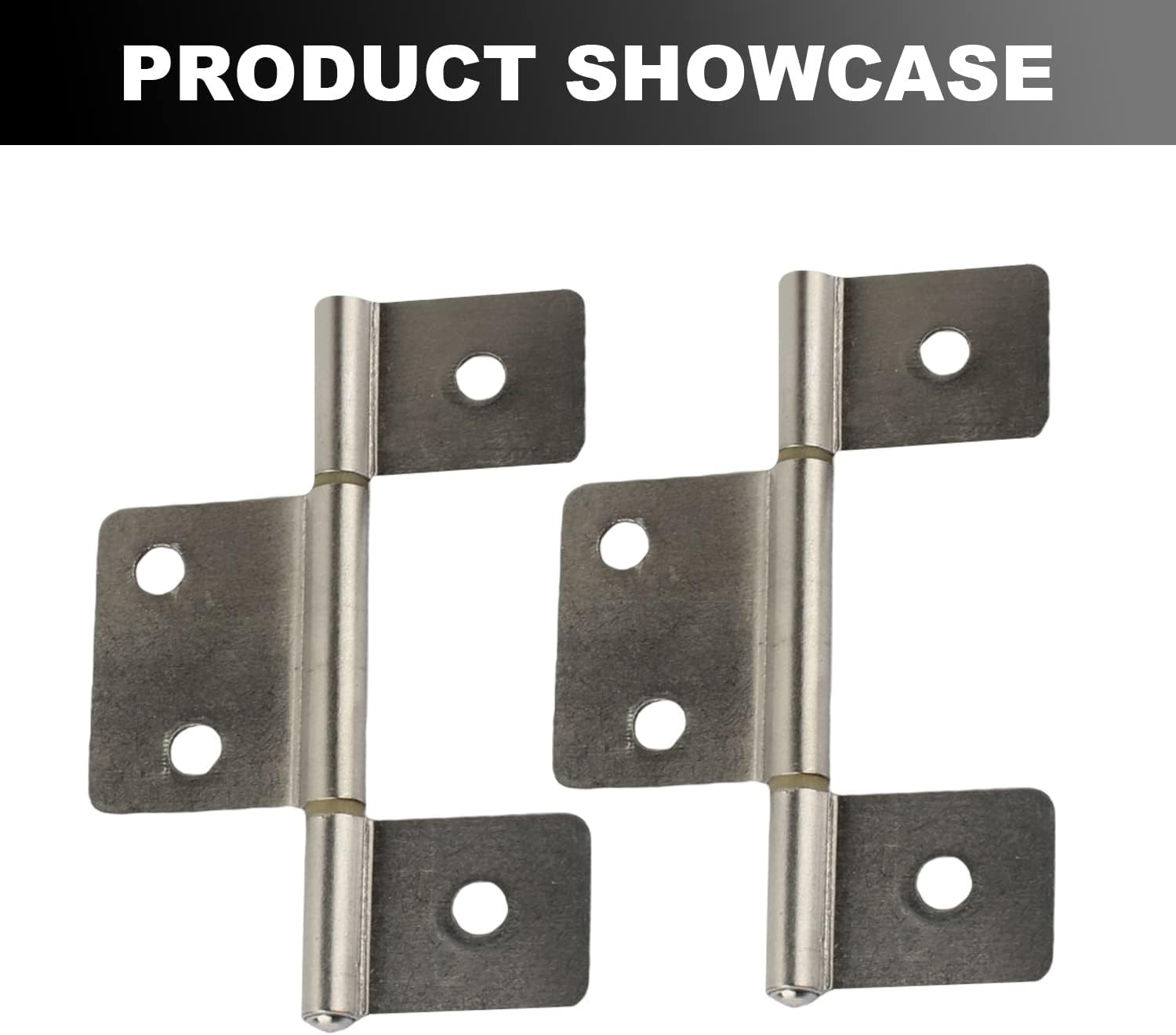 Three Leaf Non-Mortised Hinge for Mobile Home & RV Interior Bifold Door Hinges S