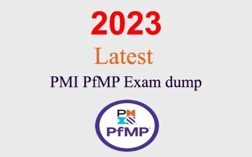 PMI PfMP Q&A GUARANTEED (1 month update)
