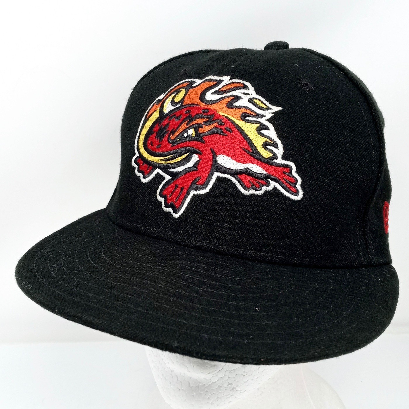 New Era Florida Fire Frogs Retro On-Field 59FIFTY Fitted MiLB Cap Hat Size 7