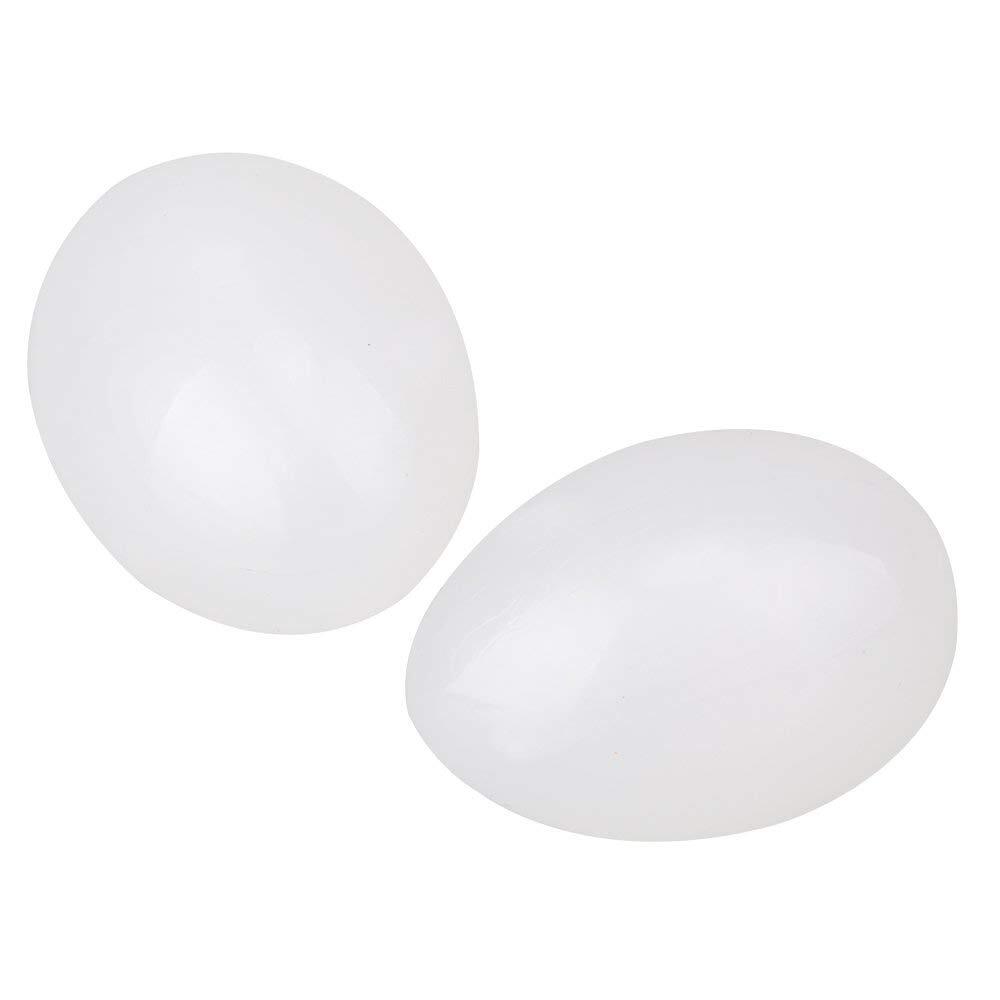 10pcs Plastic Fake Dummy Eggs White 36*26mm Replace real eggs High imitation