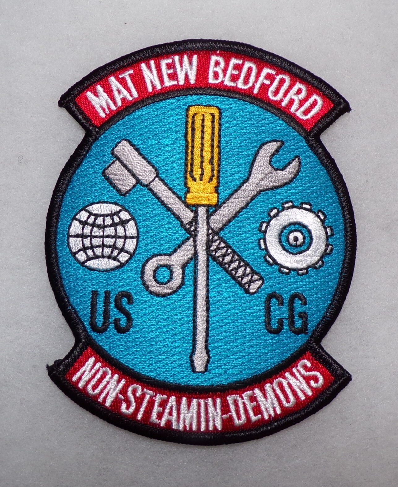 USCG US Coast Guard MAT New Bedford MA Full Color Patch