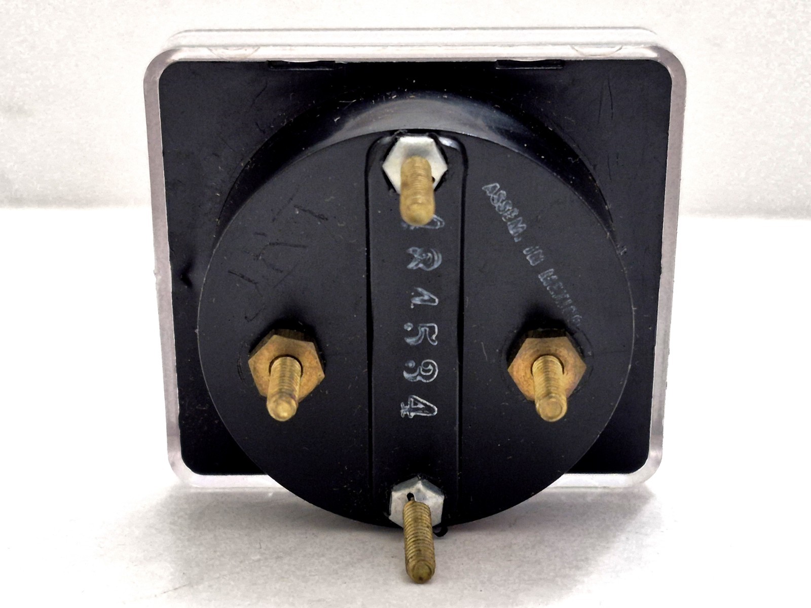 SHURITE MODEL 850 AC AMPERES 0-10 PANEL METER IN BOX