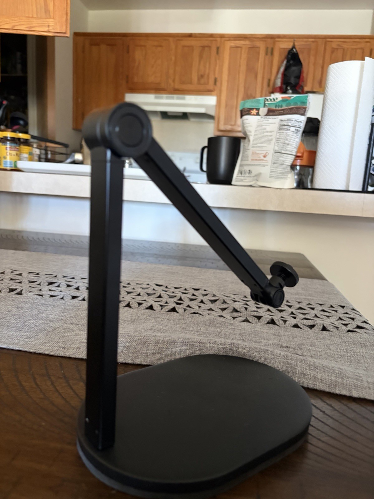 Microphone Arm Desk Mount Desktop Microphone Stand Adjustable Height
