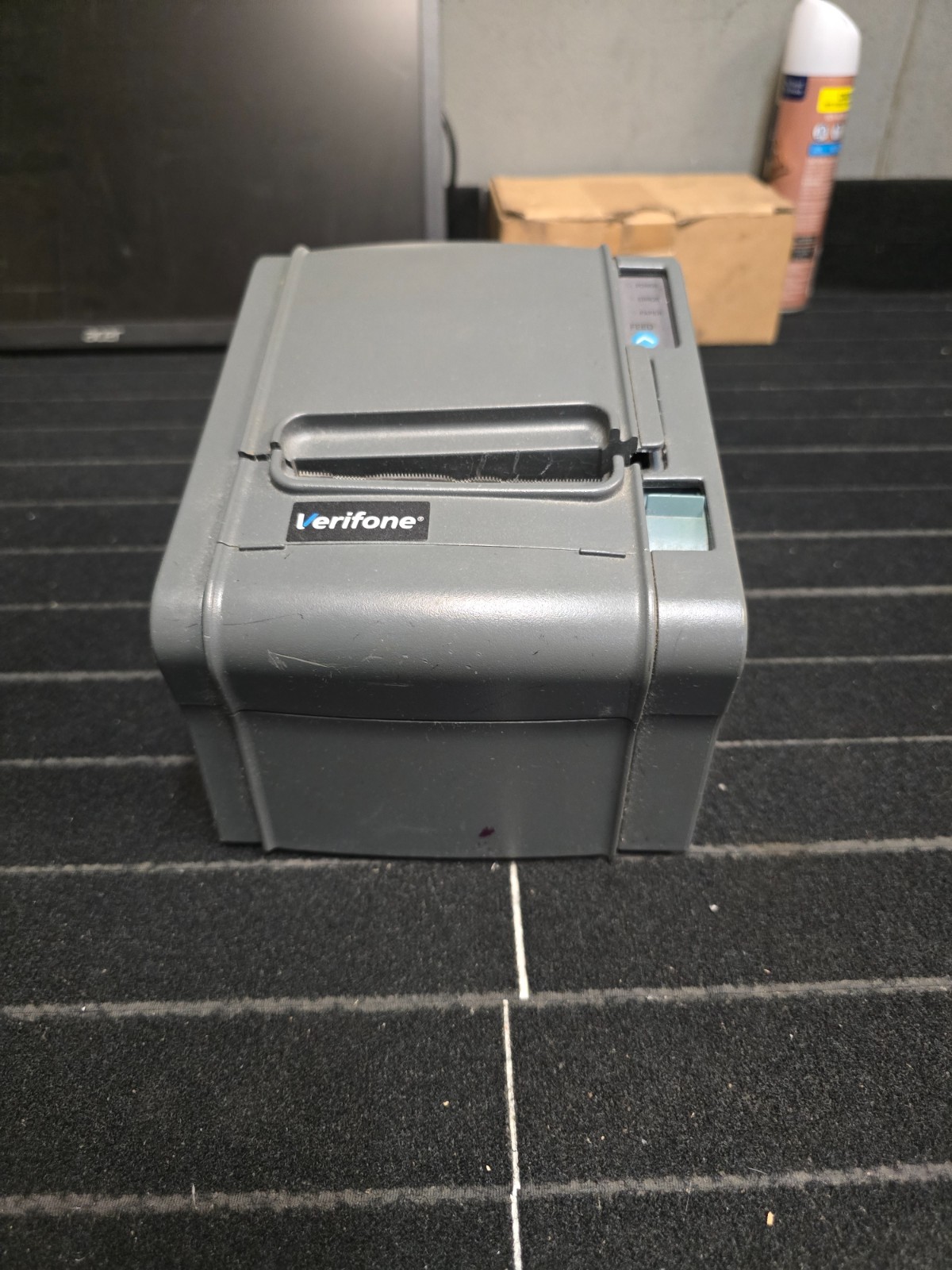 VERIFONE P040-02-030 Rev.B00 THERMAL POS RECEIPT PRINTER RP-330 "No A/C Adapter"