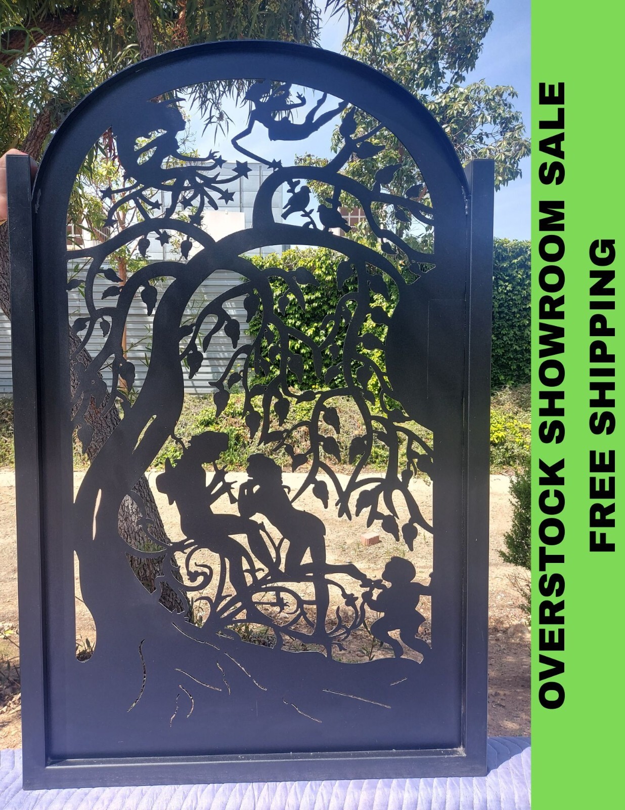 Yard Metal GateᅵSide Alley GateᅵPool Steel GateᅵGarden GateᅵGeometric Modern