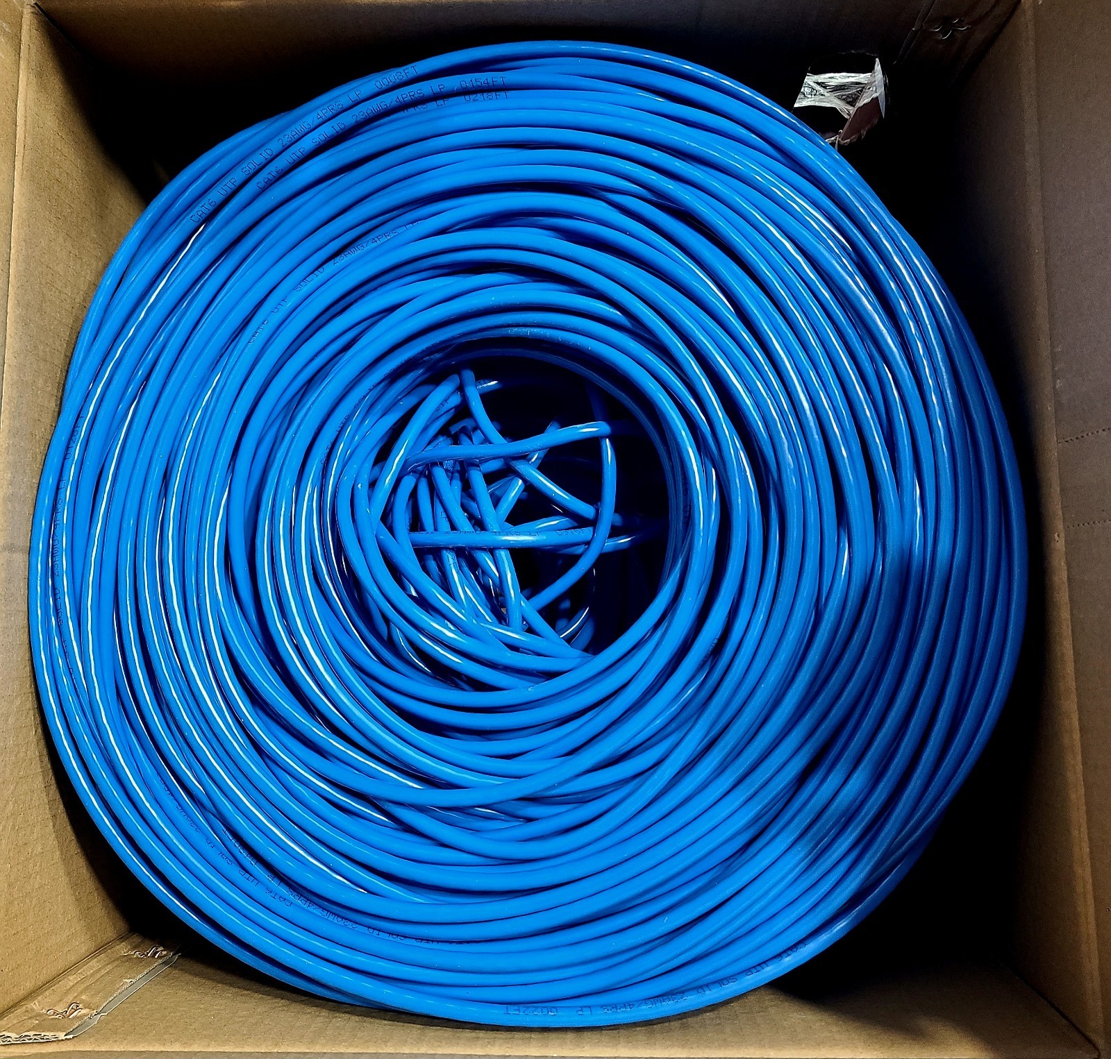 Dripstone CAT6 Ethernet Cable 1000ft Bulk Network LAN Wire 23AWG Solid CCA UTP 5