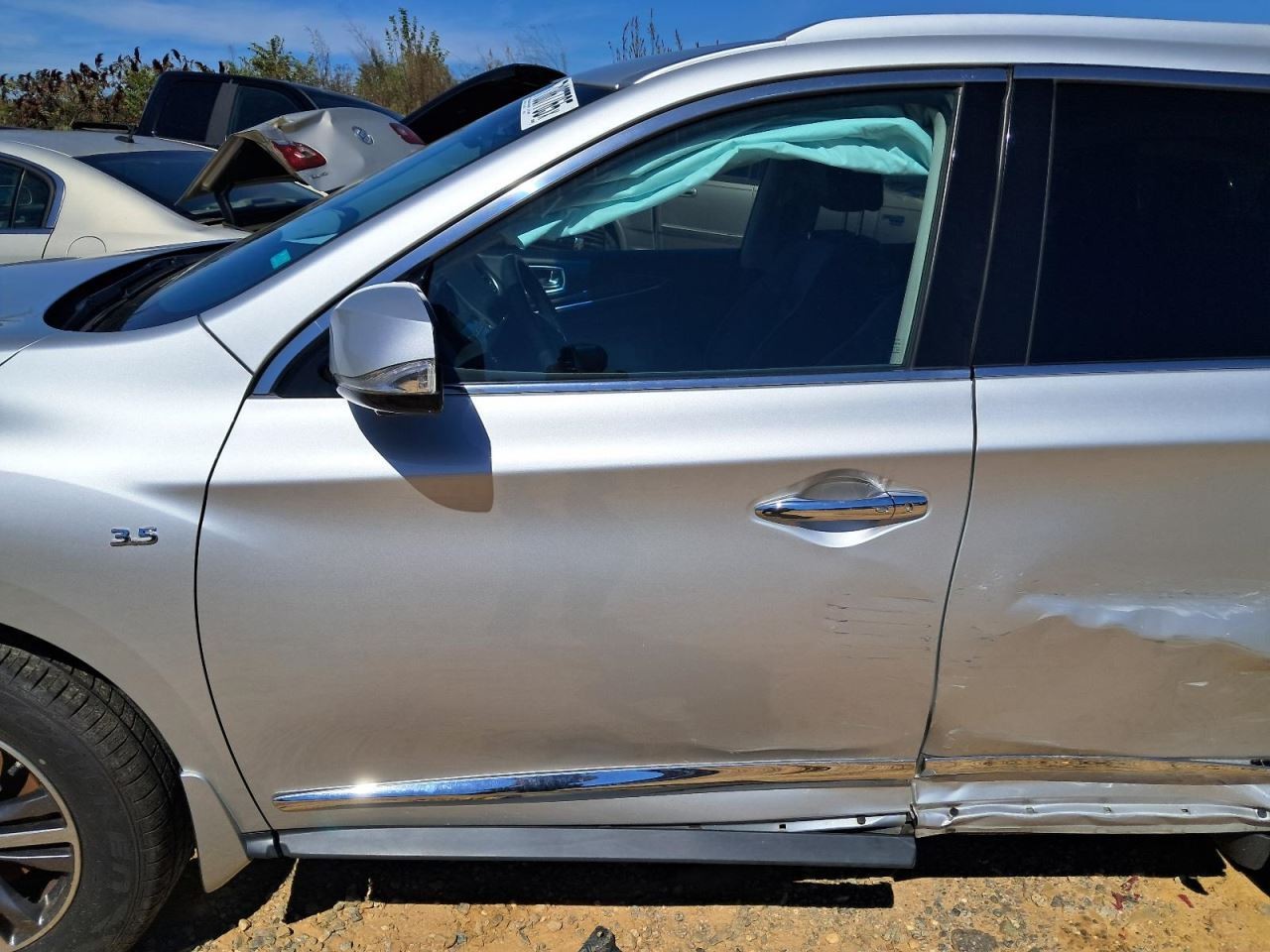 Passenger Right Air Bag Passenger Dash Fits 14-20 INFINITI QX60 4812469