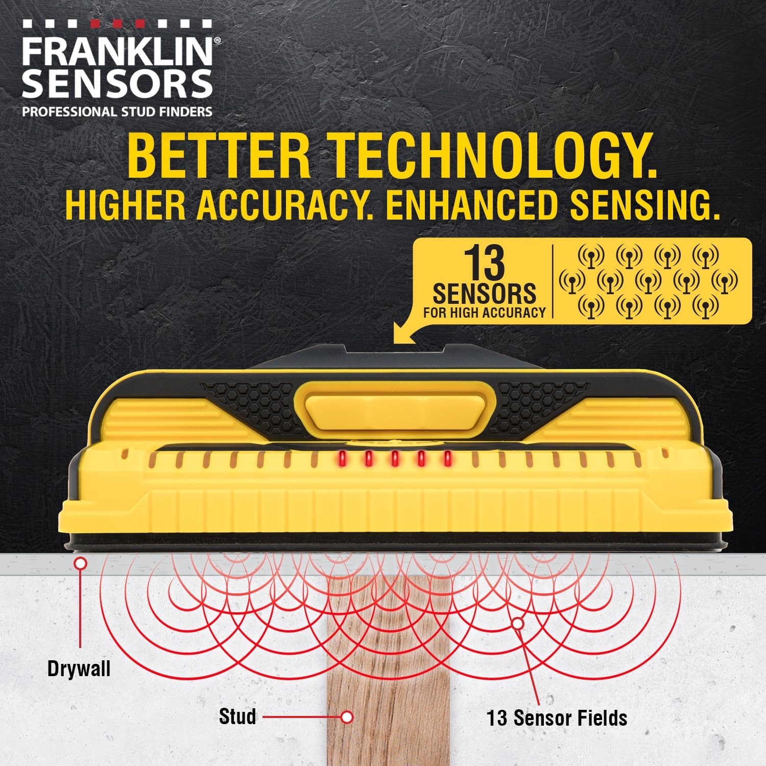 Franklin Prosensor M210 13-Sensor Stud Finder