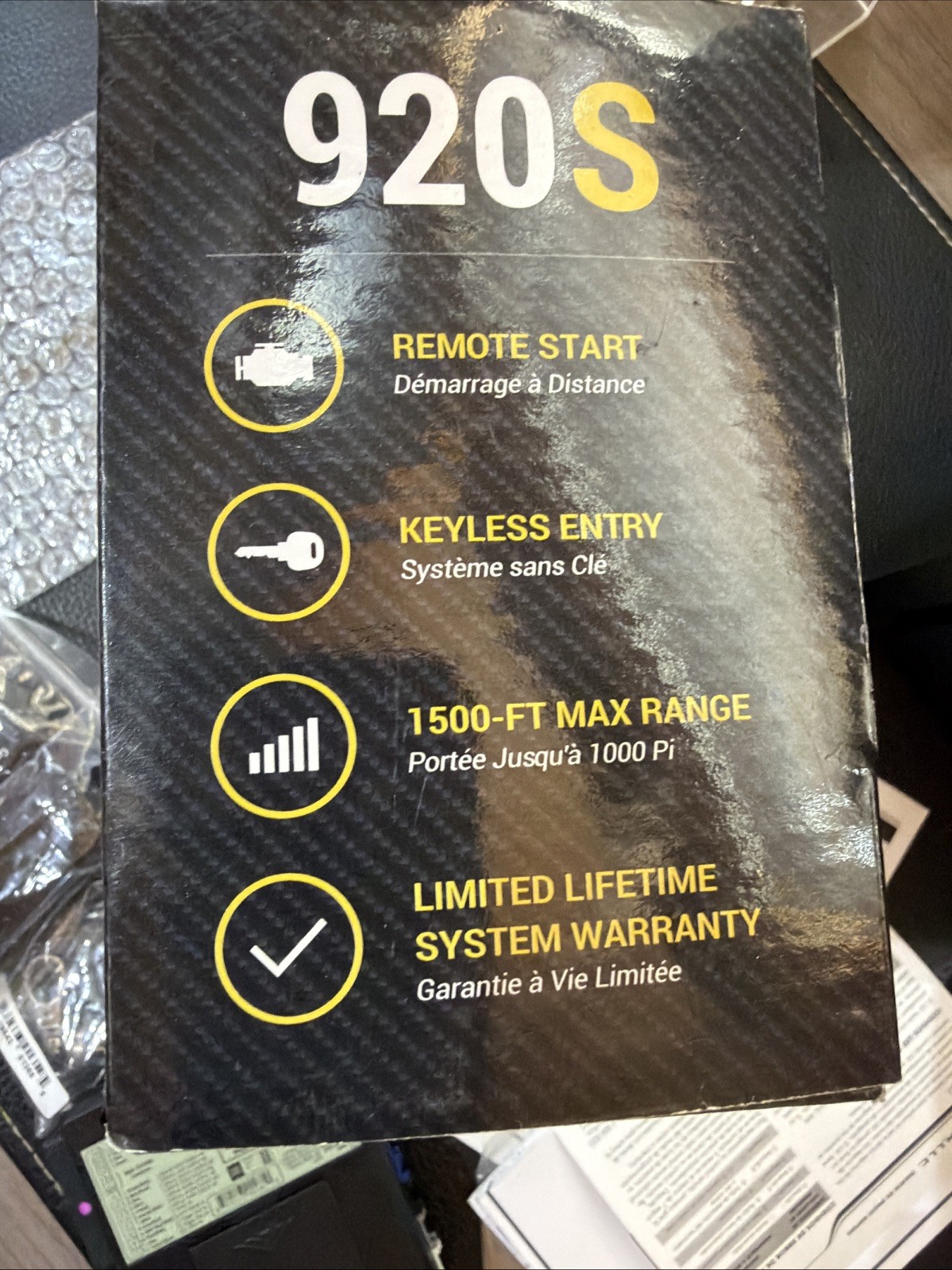 Compustar CS920S 4-Button 1 Way Remote Start System (up to 1000' Range) NEW OPEN