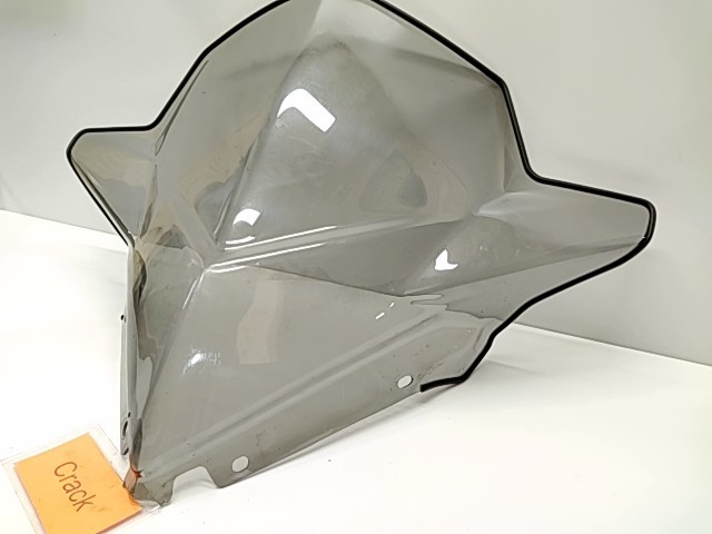 Mid Windshield, Smoke - 2017 POLARIS 600 RMK
