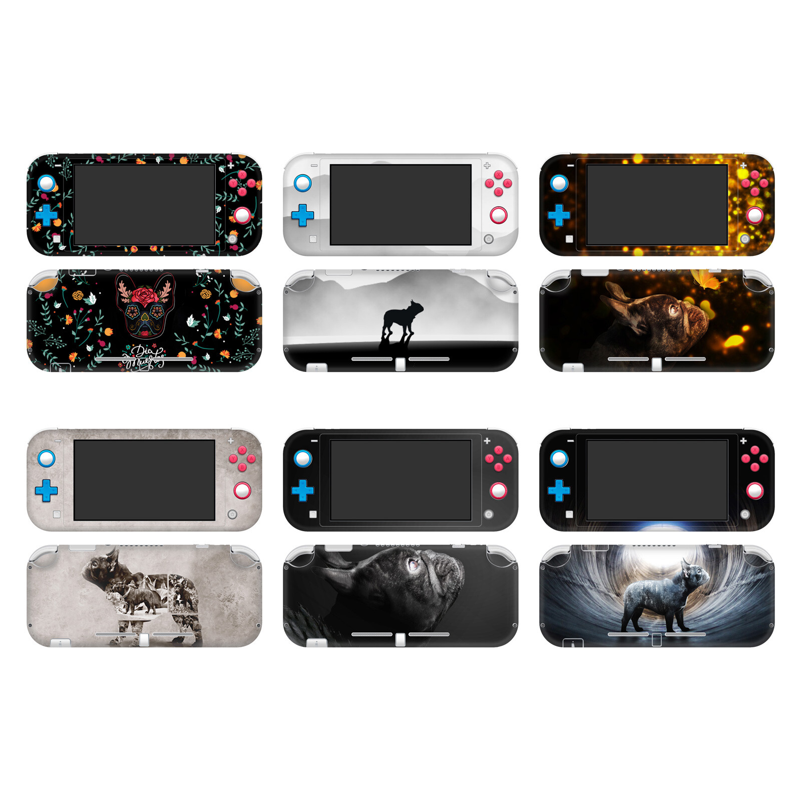 OFFICIAL KLAUDIA SENATOR FRENCH BULLDOG VINYL SKIN FOR NINTENDO SWITCH LITE