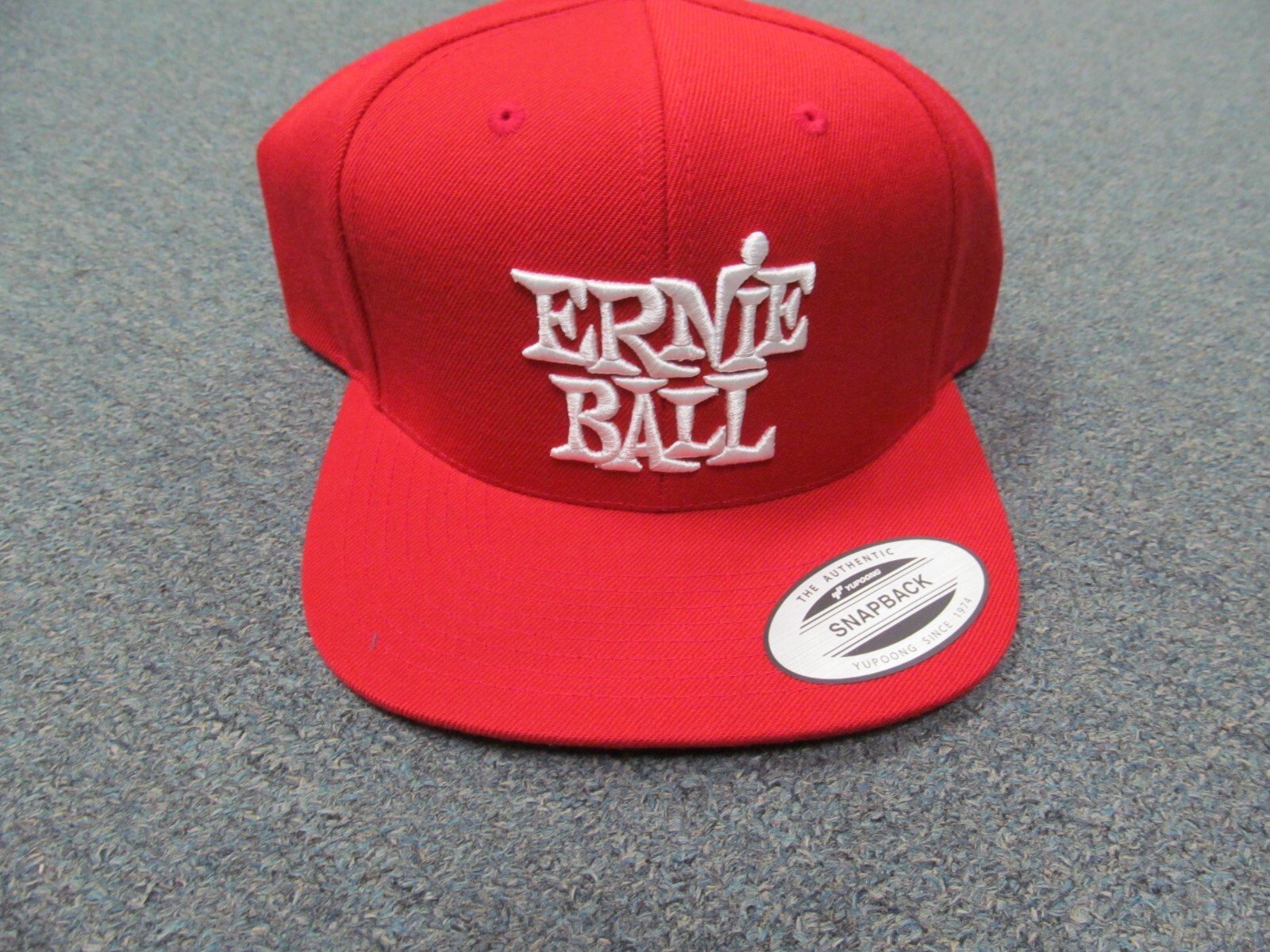 Ernie Ball RED WITH WHITE ERNIE BALL LOGO HAT