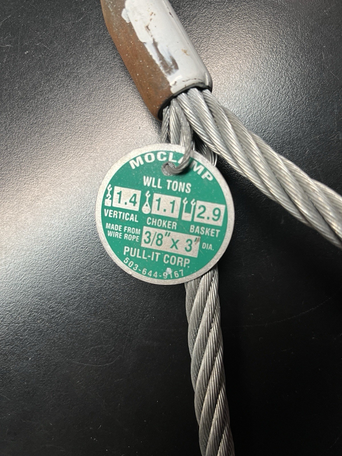 Mo-Clamp 6350 Cable Sling Wire Rope OEM