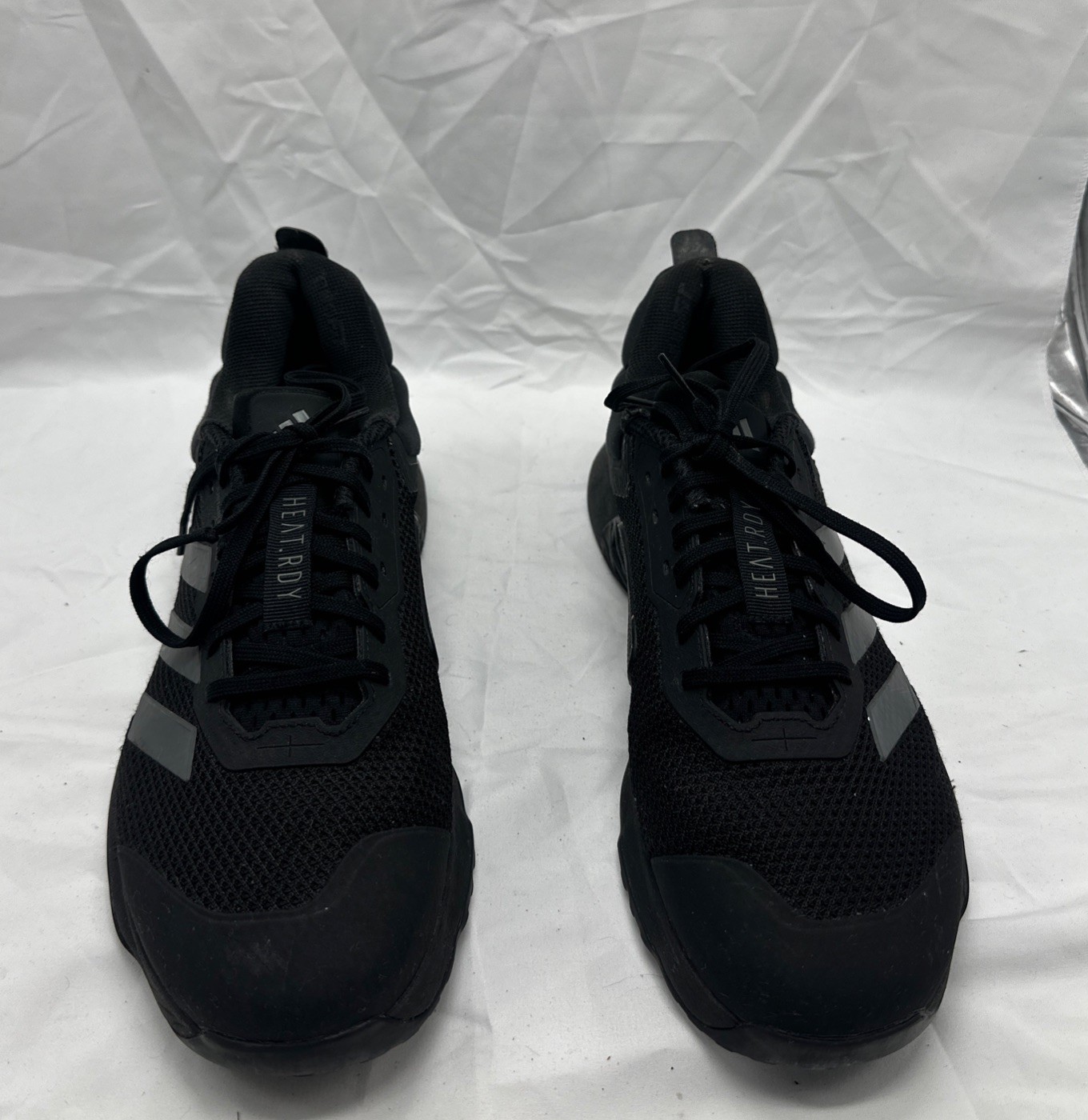 Adidas HEAT.RDY Cross Training Shoes Triple Black Men’s Size 13 Gym Sneakers