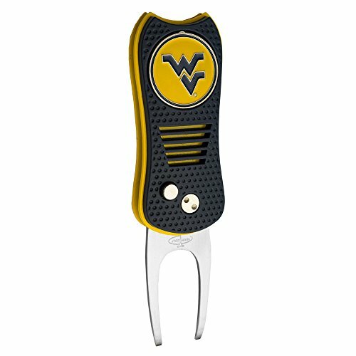West Virginia Mountaineers Switchblade Divot Tool w ball marker