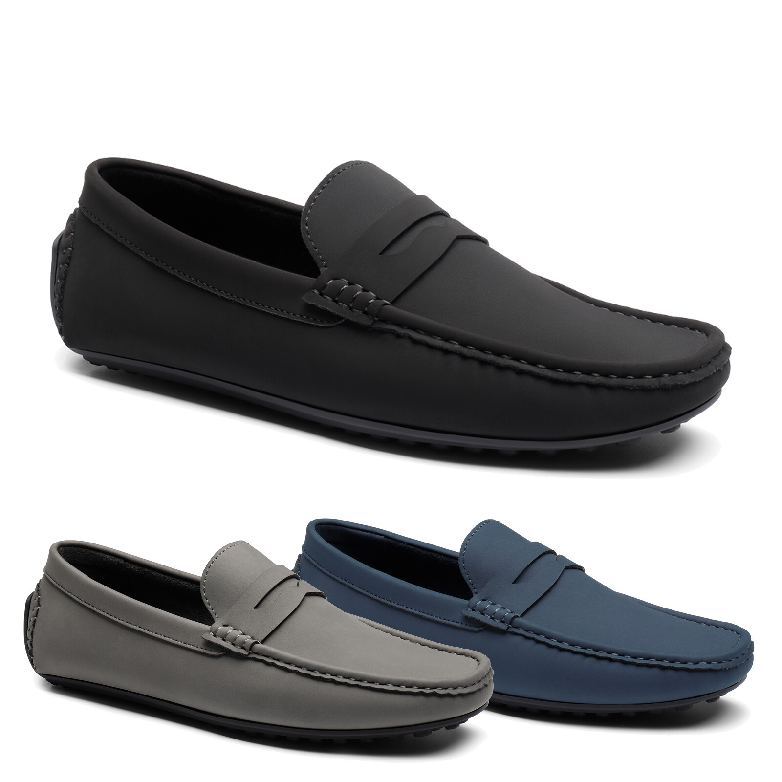 Men Slip On Penny Loafer Shoes Lightweight Casual Driving Casual Shoes