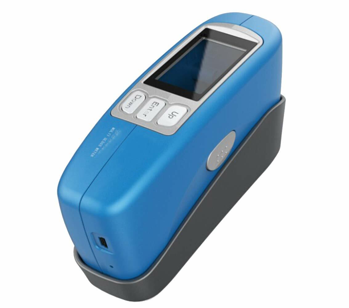 Three Angle Gloss Meter with Test Angle  20° 60° 85° Resolution 0.1GU for Paints