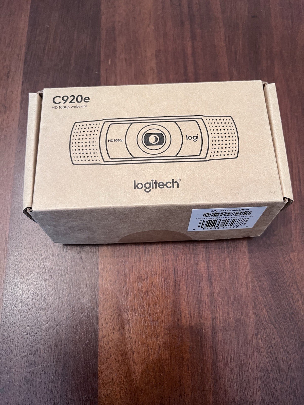 Logitech C920e Webcam - Black (960001401)
