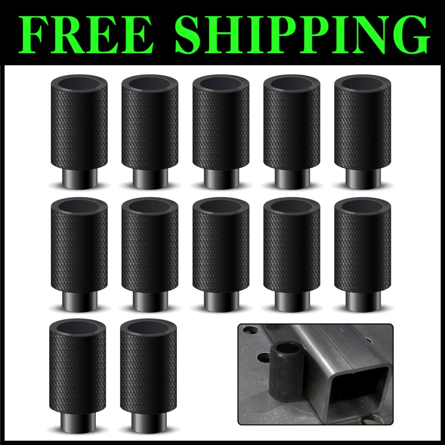 Durable Welding Table Locating Pins, 5/8" x 2", 12 Pcs