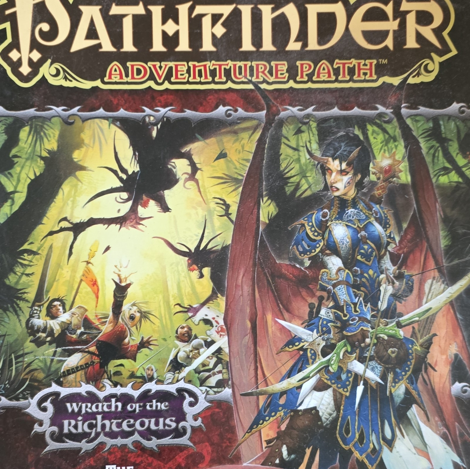 Paizo Pathfinder Adventure Path Wrath of the Righteous RPG Book