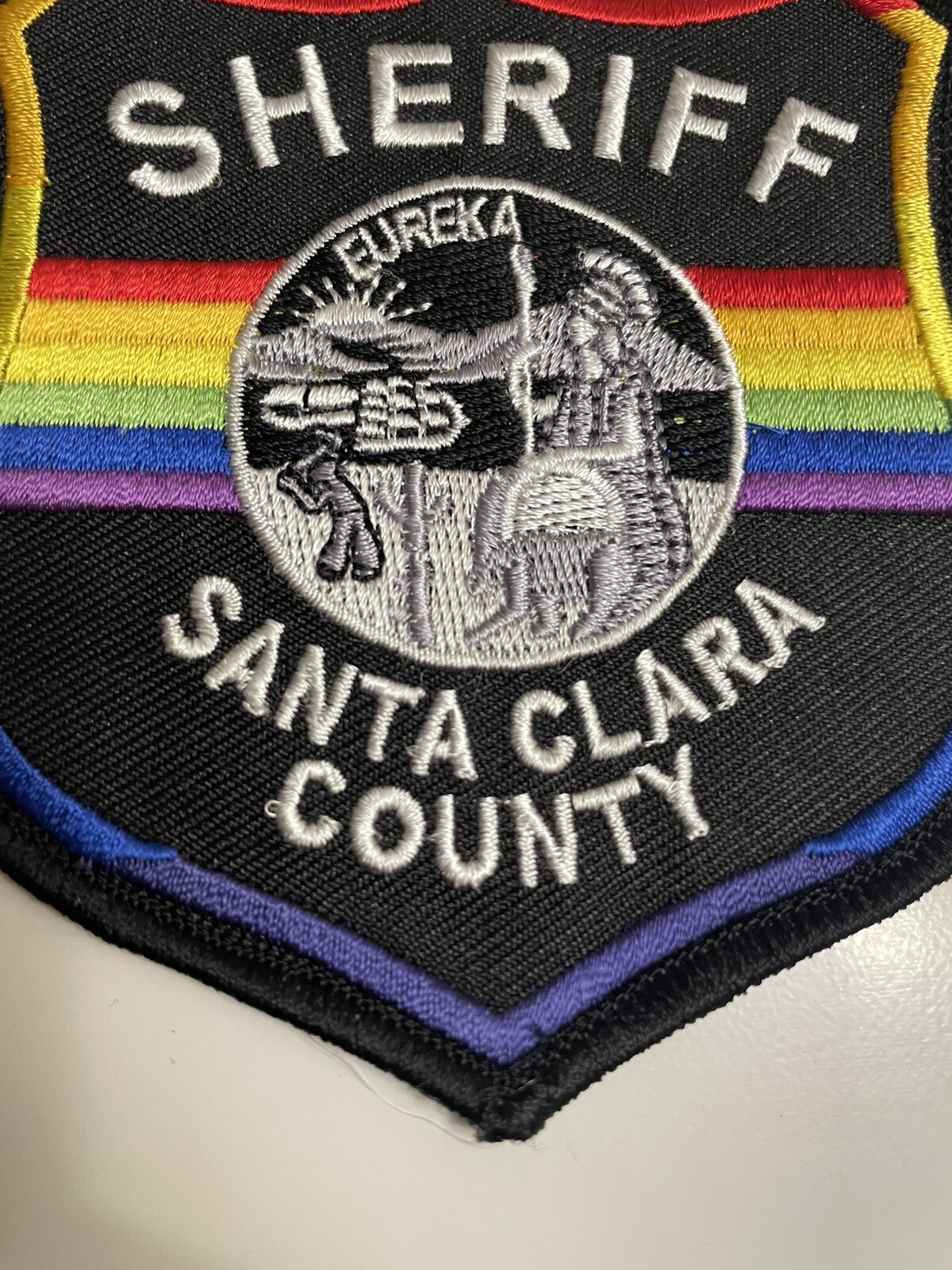 Santa Clara County Sheriff LGBT Rainbow Patch