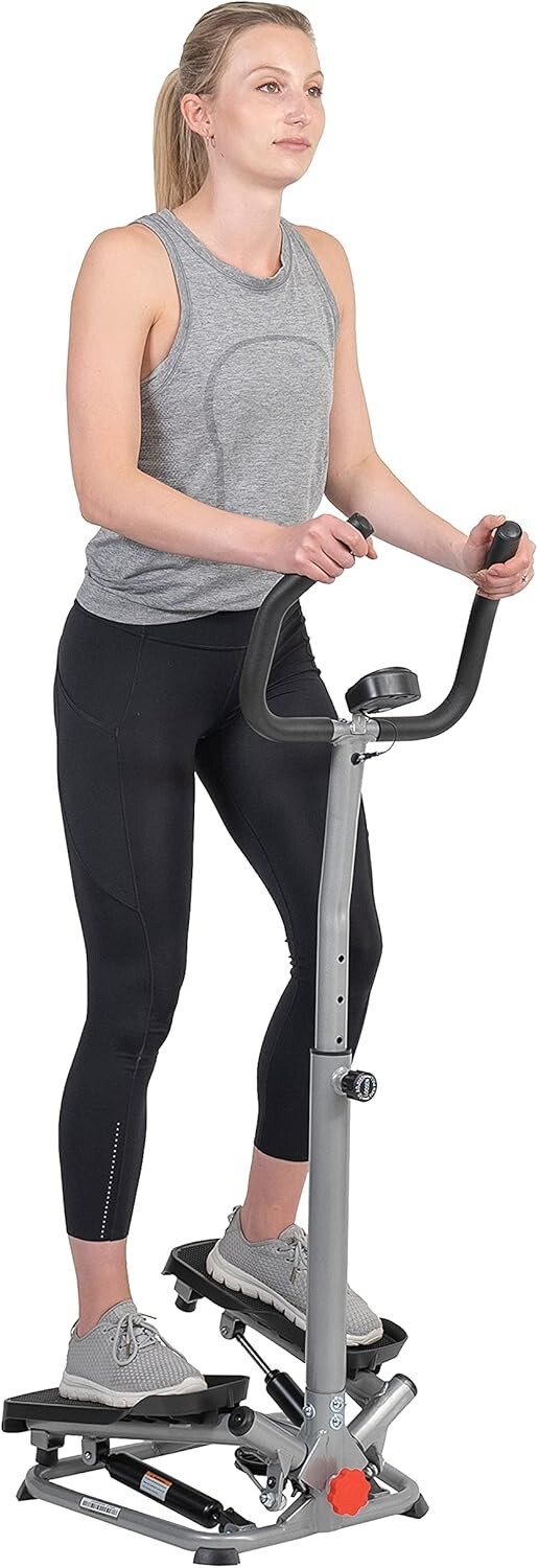 Advanced Cardio Climber Step Machine with Adjustable Height and App Support