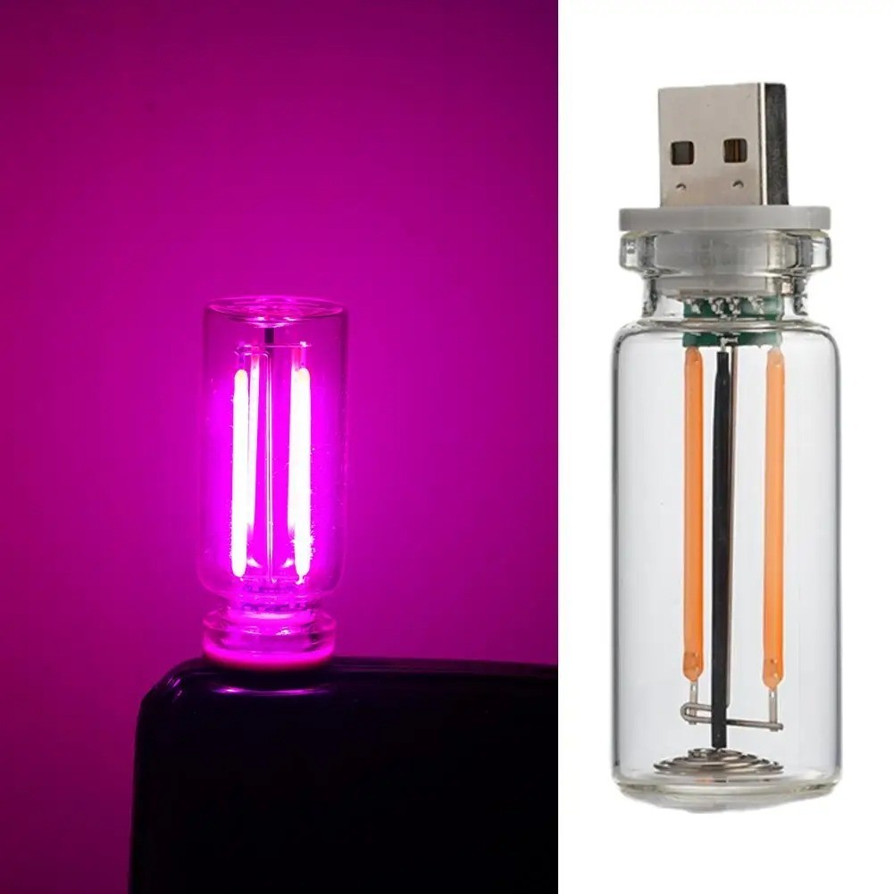 USB LED Night Light Touch Control Atmosphere Bulb Bedroom Mood Decor Lamp