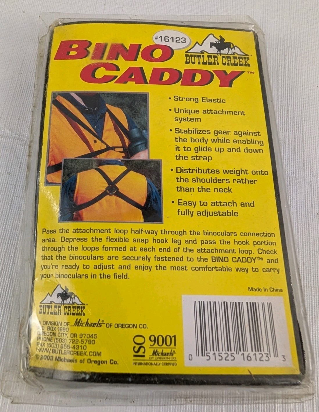 Butler Creek Bino Caddy Binocular Harness #16123 NIP