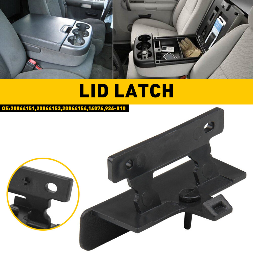 Center Console Armrest Latch Lid Fit 2007-2014 Chevrolet Silverado & GMC Sierra