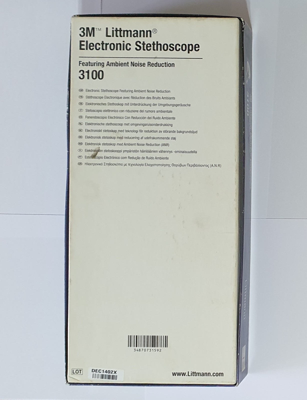 3M Littmann electronic stethoscope 3100