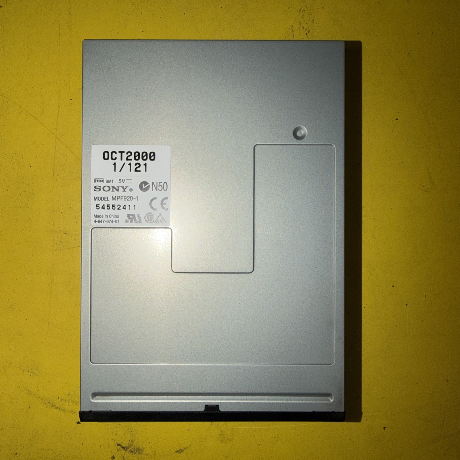 SONY MPF920-1 Internal Floppy 3.5" Disk Drive Black