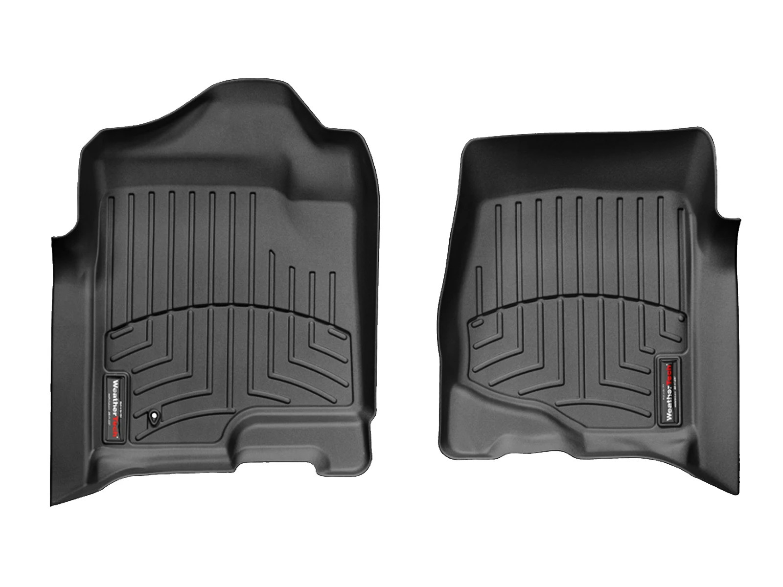 WeatherTech FloorLiner for 2007-2007 Chevrolet Silverado - 1st Row, Black