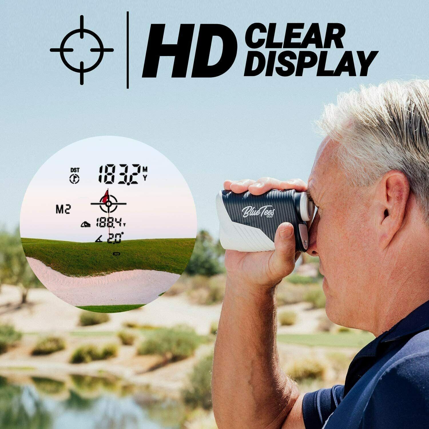 Blue Tees 2 Hero Laser Golf Rangefinder