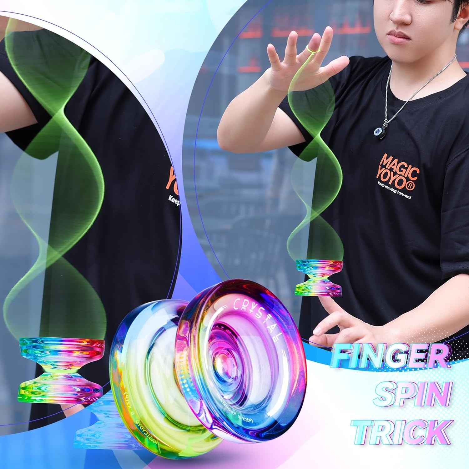 K2 Responsive Yoyo for Kids 8-12, Professional Yo yo for Beginners, Plastic D...