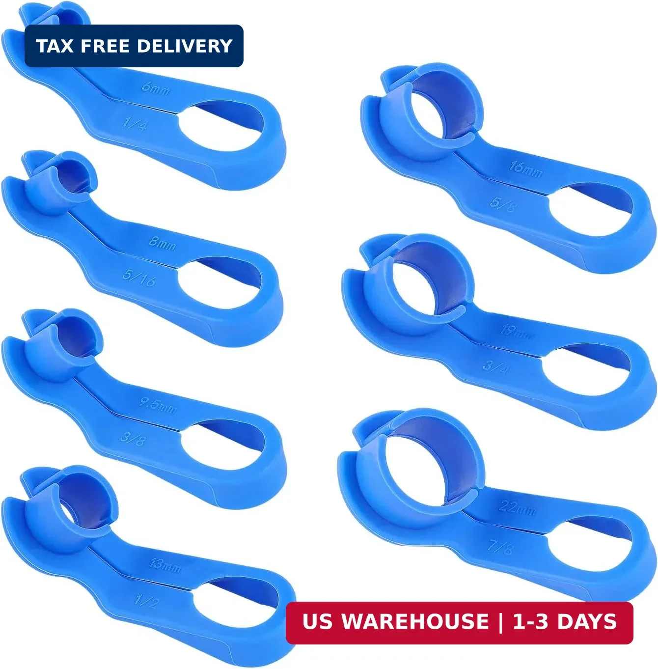 Durable Fuel Line Removal Tool Kit Compatible with Ford, GM, Chrysler & More