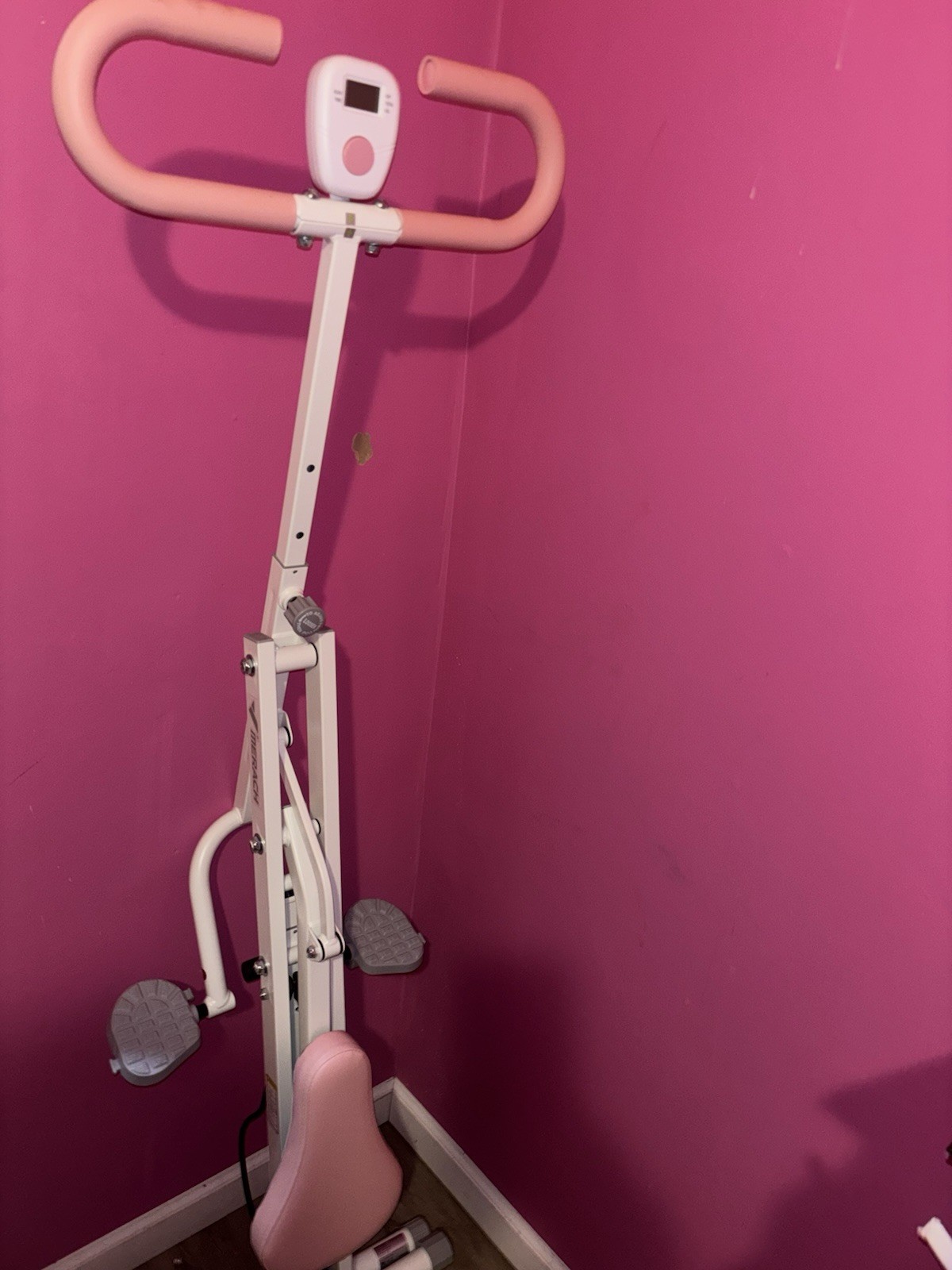 Merach Pink Squat Machine (Glutes Workout) Machine W timer