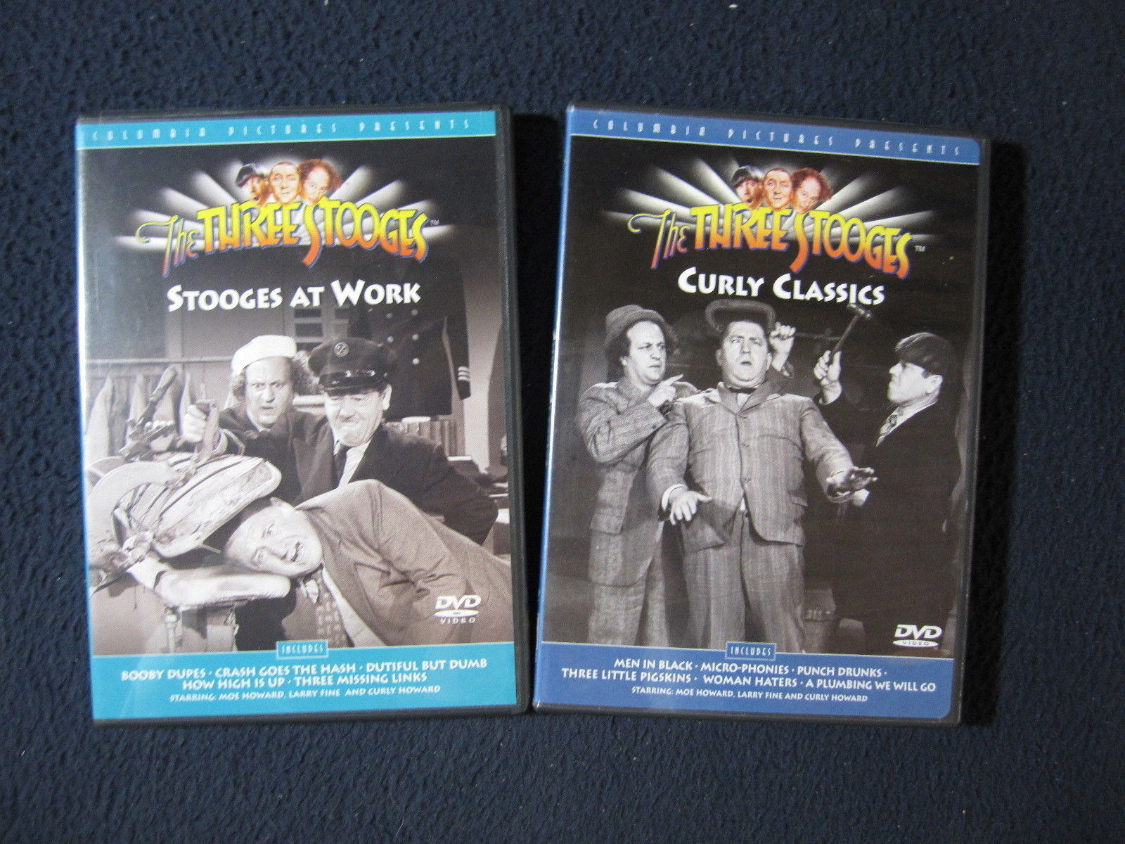 Three Stooges: Curly Classics and Stooges at Work (11 Episodes)