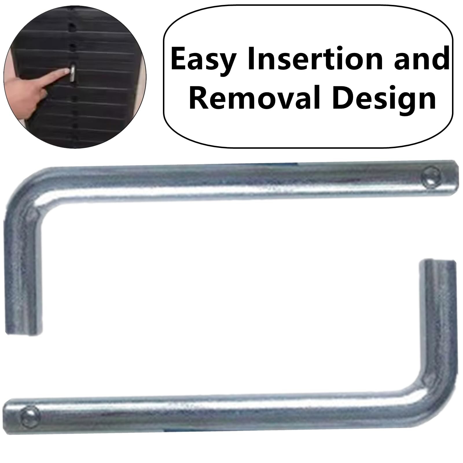 2 Pack Weight Stack Pin Gym Weight Machine Loading Pin Replacement Handle