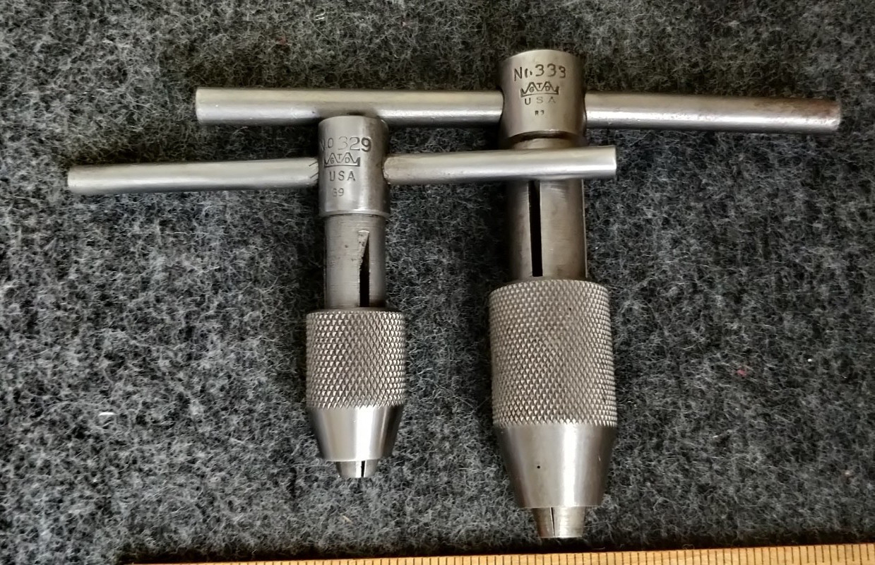 GTD Greenfield Tap & Die #333 + #329  tap handle  wrench BOTHS SIZES