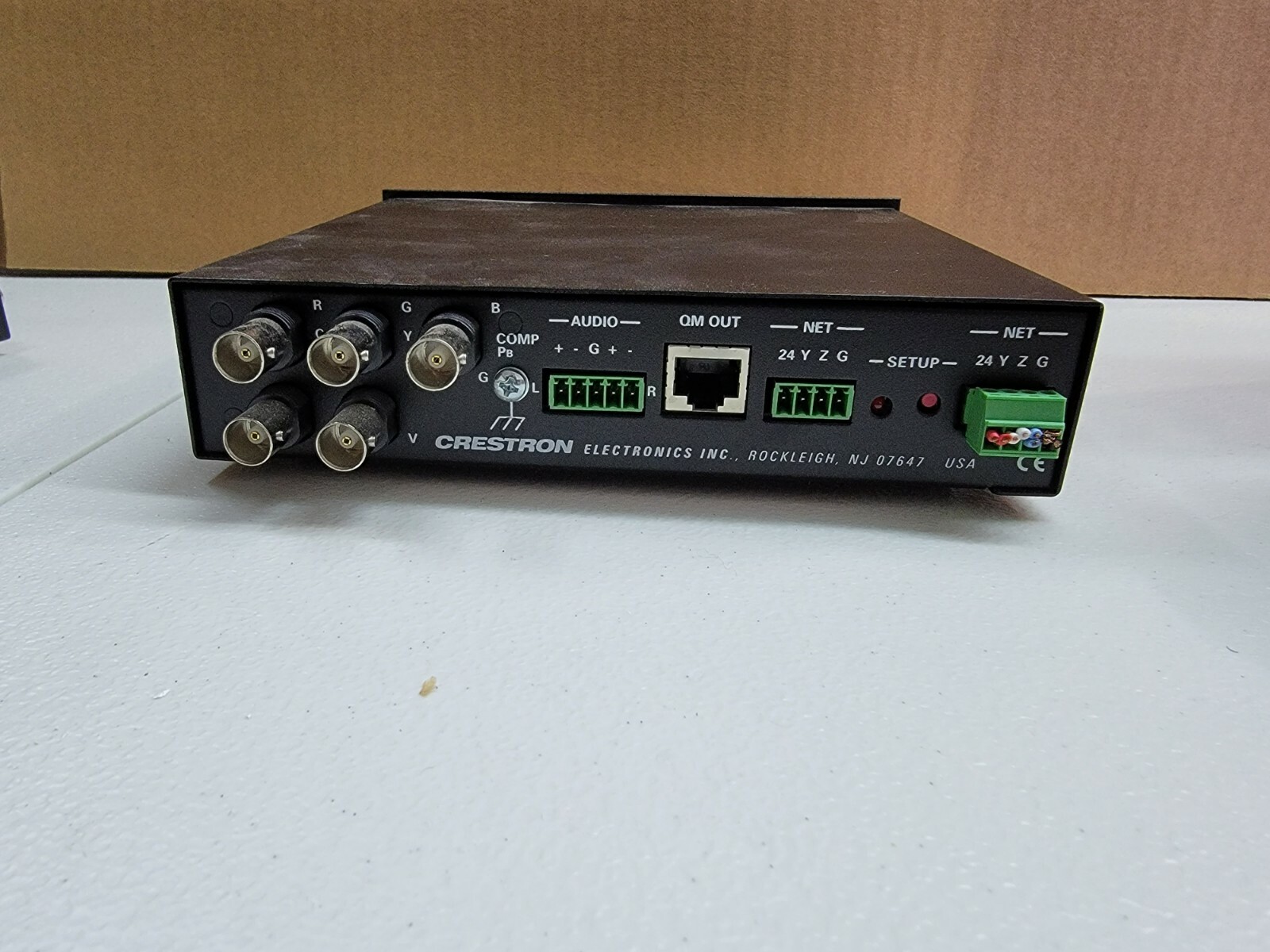 Crestron QM‑TX QuickMedia Transmitter Model 6500473 Removed From Working System