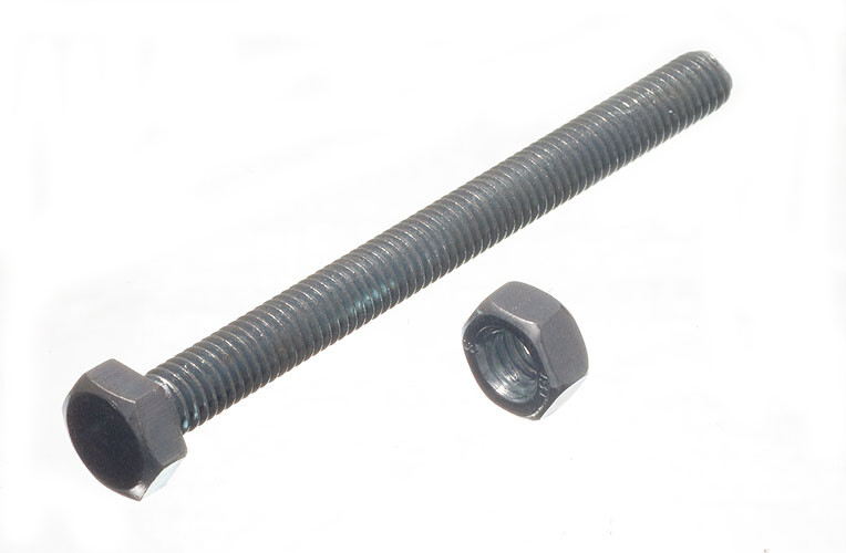 New 10 X Hex Bolts Set Screw 4.8 Grade M6 75mm BZP Zinc Plated - Onestopdiy - H
