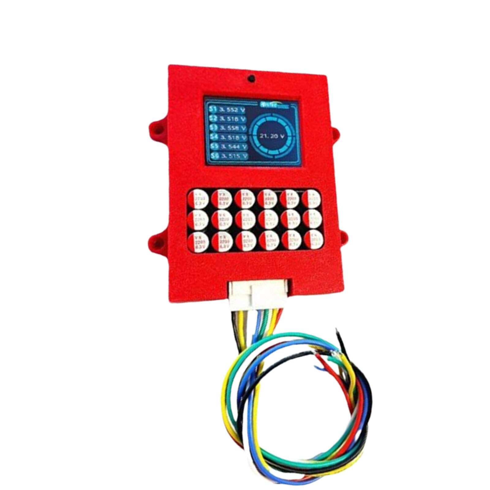 6S 5A Capacitor Active Balancer with Voltage Display LTO Battery EqualizercUsU