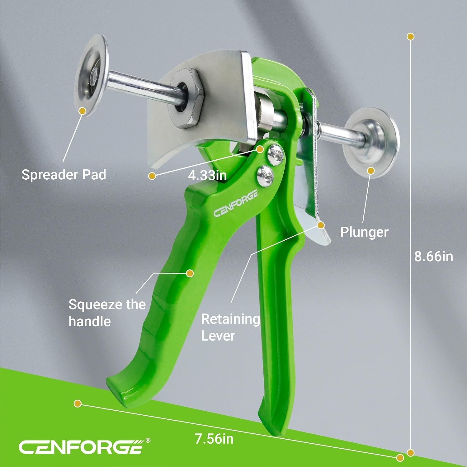 Tool - Heavy Duty Disc Brake Caliper Compressor & Piston Separator - Quick Qu...