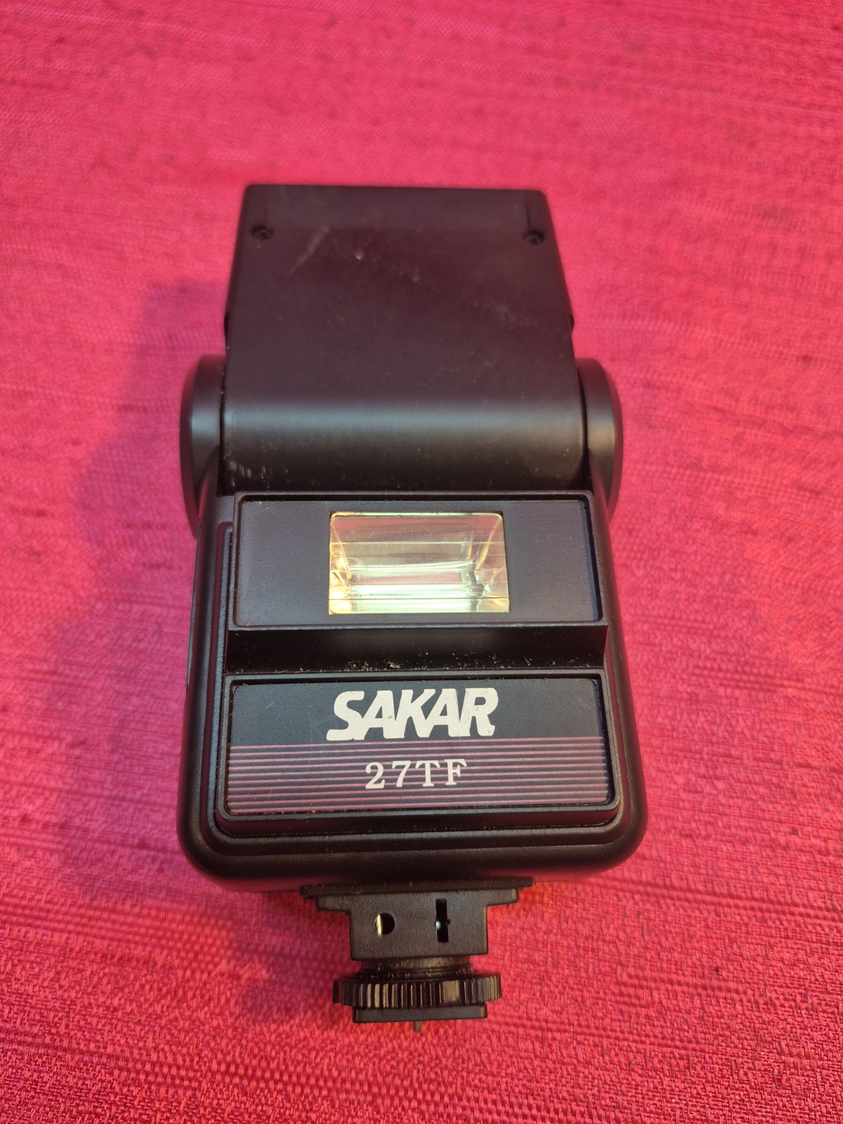 Sakar 27TF Camera Flash Hot Shoe Manual Thyristor Tested Working