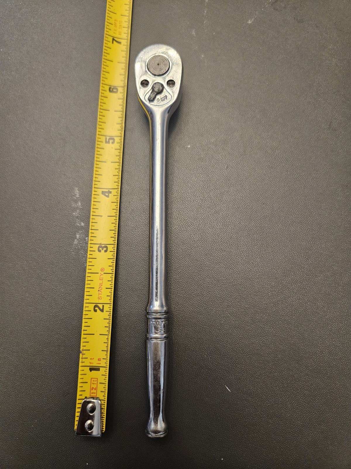 Snap On extra long 1/4" drive ratchet, TML70B 6.5"  USA - READ