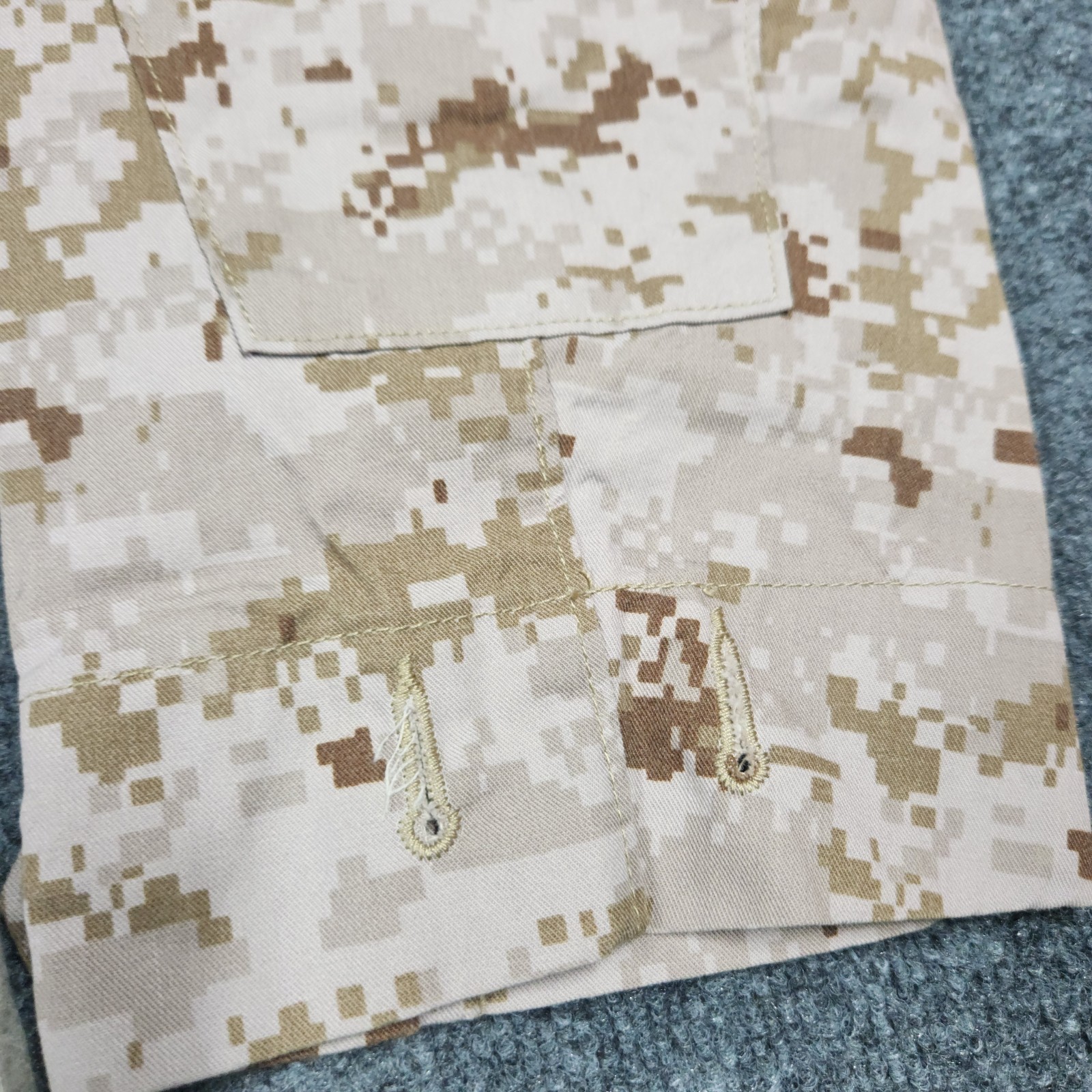 USMC Desert MARPAT FROG Combat Shirt Propper Medium Regular NOS Flame Resistant