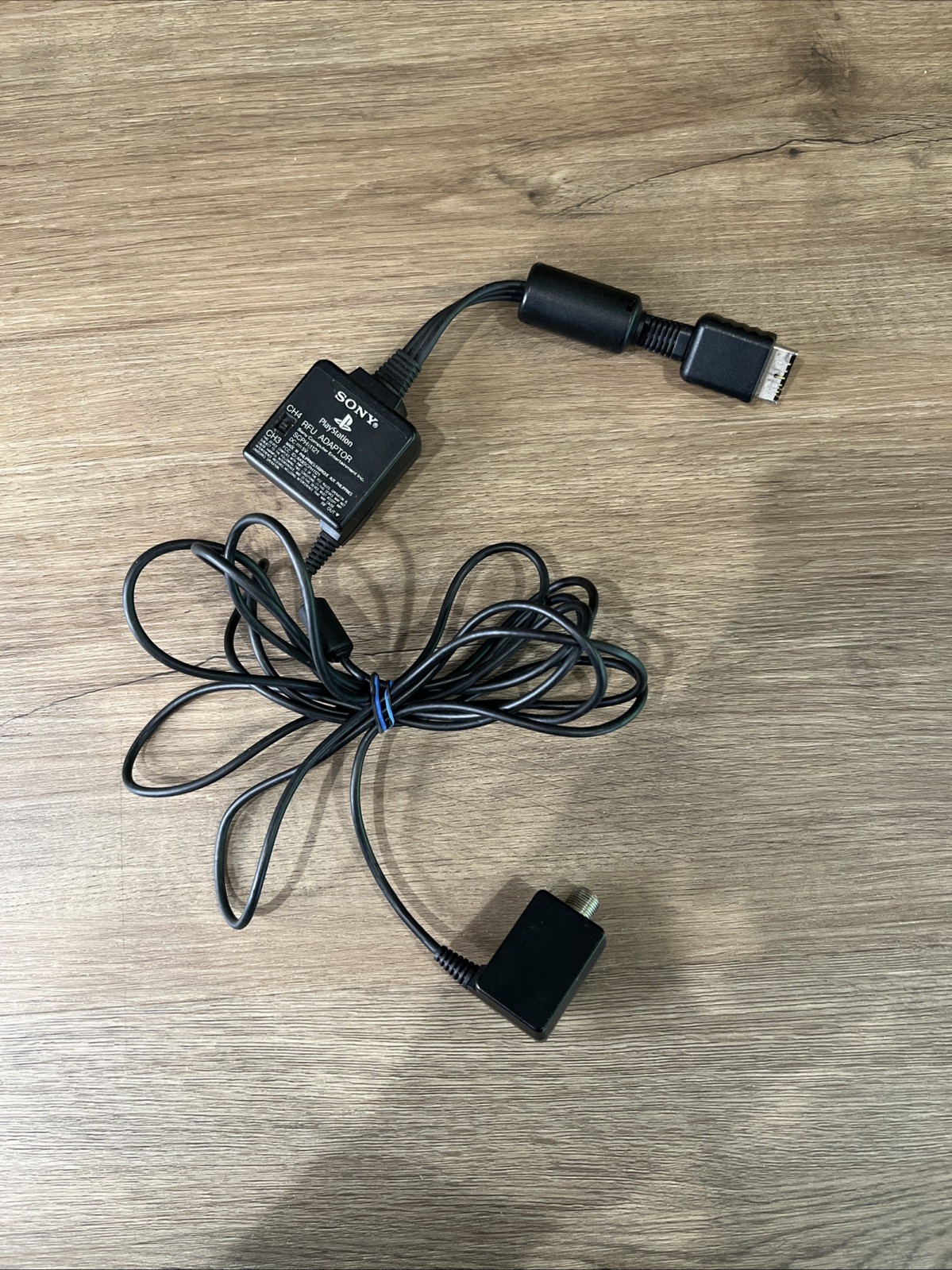 Sony Playstation RFU AC Adapter Video Game Cord Black SCPH-1121